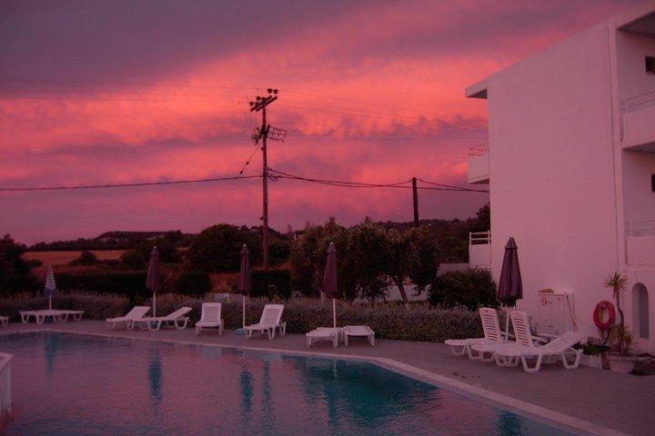 Alkmini Hotel Theológos Extérieur photo